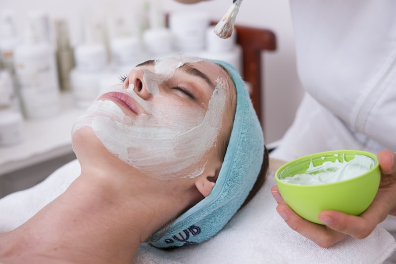 Luxury facial with Irish botanical ingredients